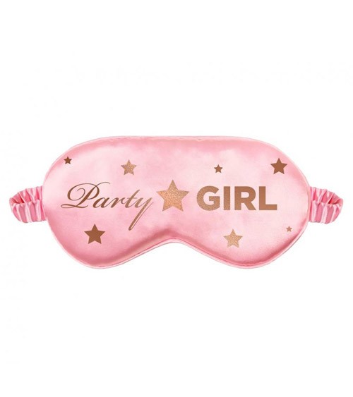 Schlafmaske "Party Girl" - rosa